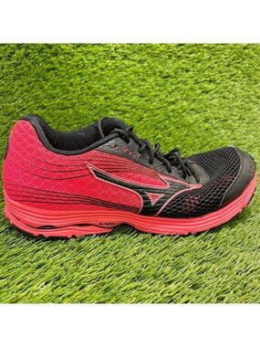 Mizuno Wave Sayonara 3 Womens Size 8.5 Black Pink Running Walking Shoes Sneakers